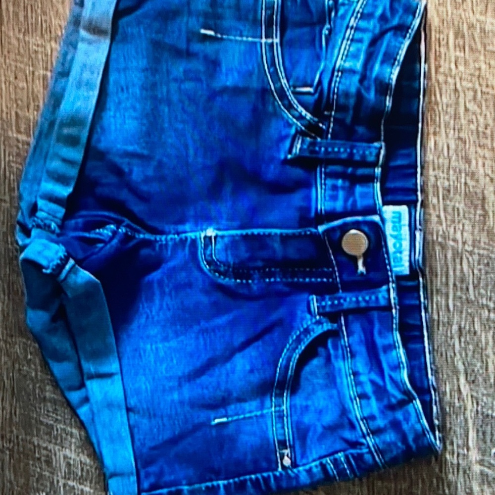 Mayoral Girls Denim shorts adjustable waist size 3